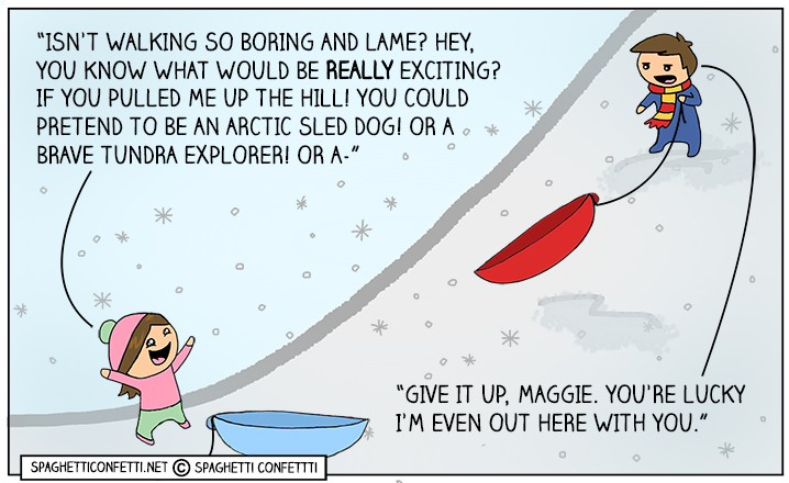 Sledding