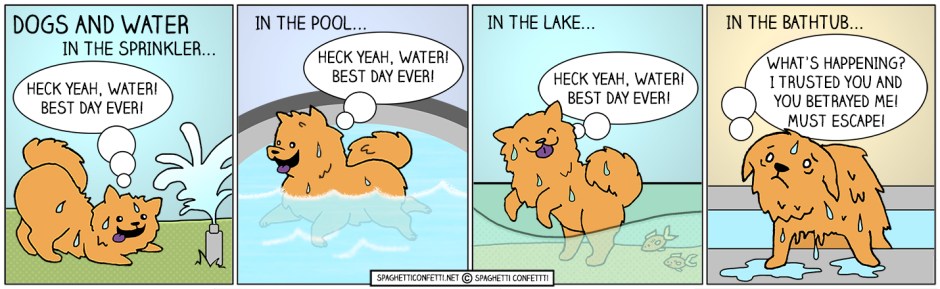 Dogs and Water