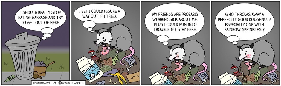 stuck opossum 2