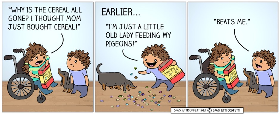 feeding pidgeon dog_110
