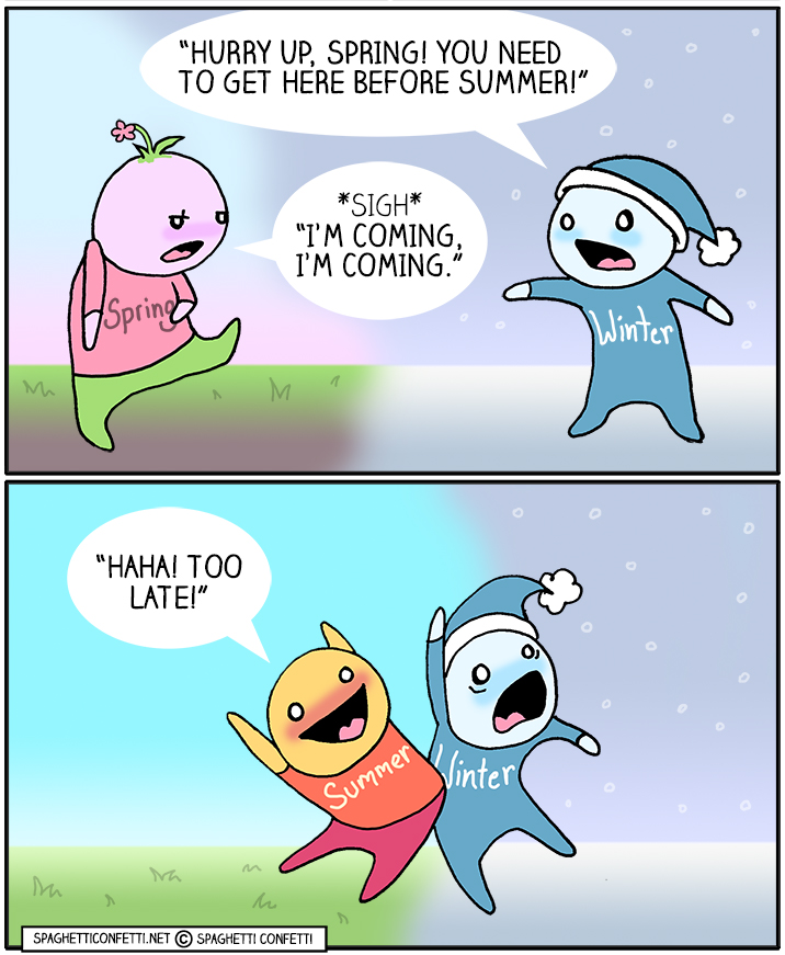 hurry up, spring_110